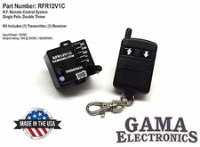 RF Remote Control System - Single Pole, Double Throw Control - RFR12V1C