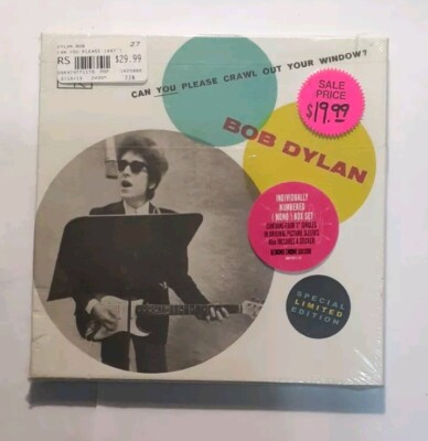 Bob Dylan-'' Can You Please Crawl Out Your Window''- 2011 RSD- MONO 7'' Box -SEALED