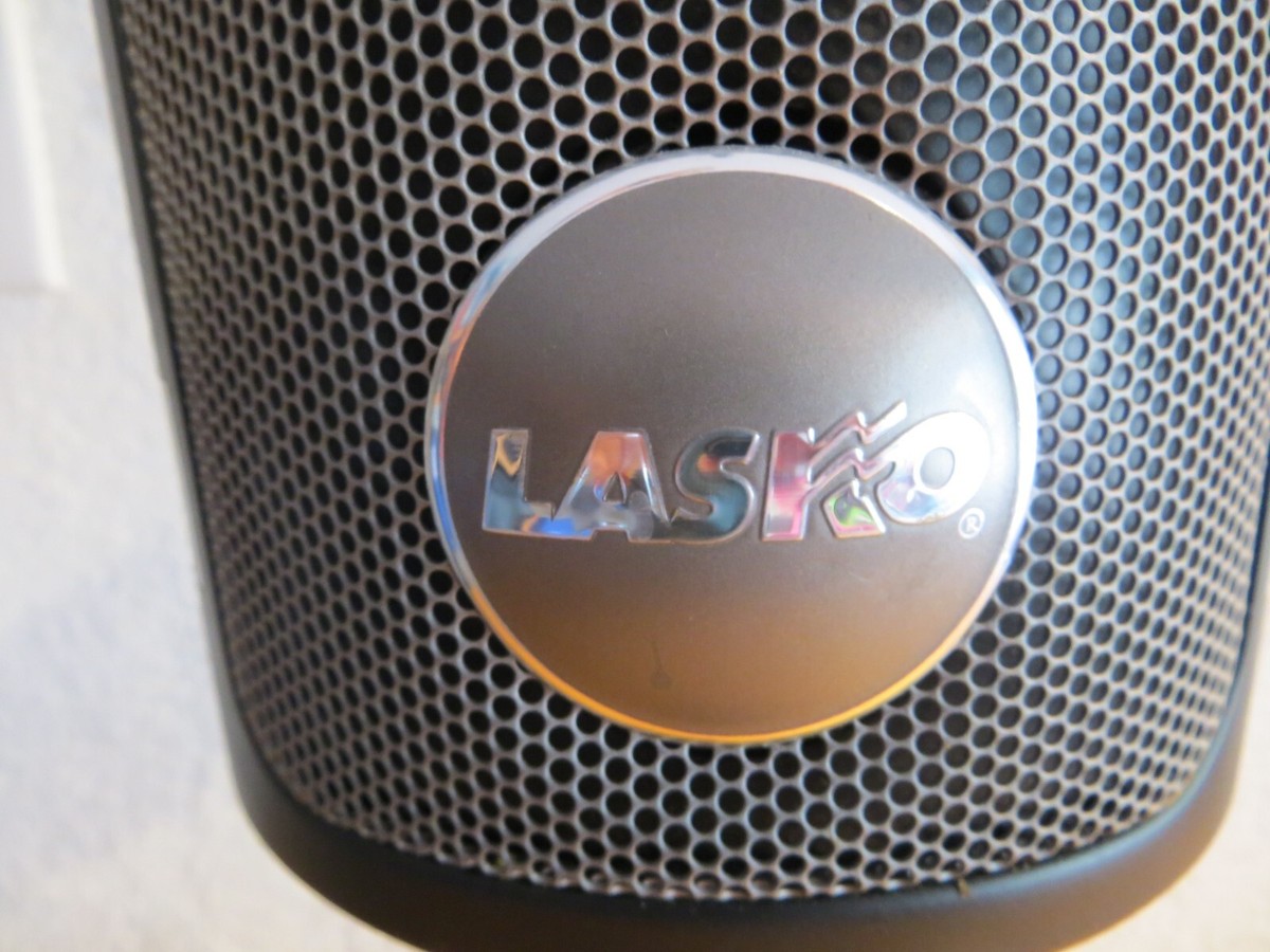 Space Heater Lasko 6350 ceramic pedestal tower radiate powerful heat whole  room | eBay