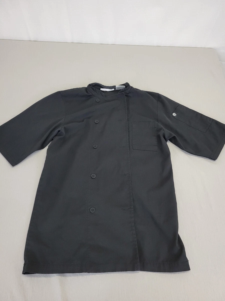 Chef Works Hartford Cool Vent Chef Jas voor heren, Zwart, 4XL Chef Works Hartford Cool Vent Chef Jas voor heren, Zwart, 4XL