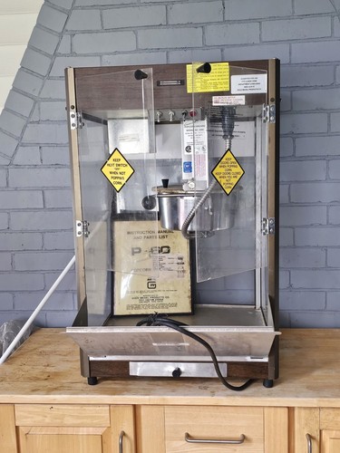 Working Vintage Gold Medal P60 2086 Theater Popcorn Machine W/manual