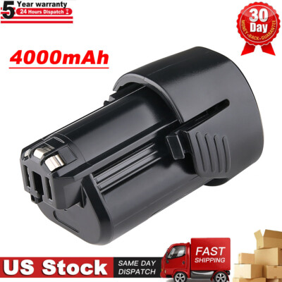 #ad 4.8Ah For Bosch 12V Max Lithium Ion Battery BAT411A BAT420 BAT411 GDR GSB $19.91