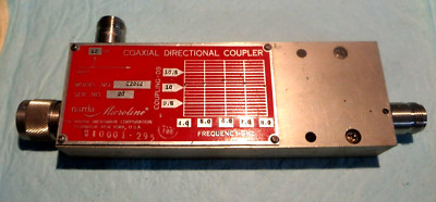 Narda Model 22042 Coaxial Directional Coupler 4-8GHz