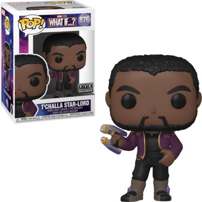 Funko POP! Marvel: What If...? - T'Challa Star-Lord (FYE) #876