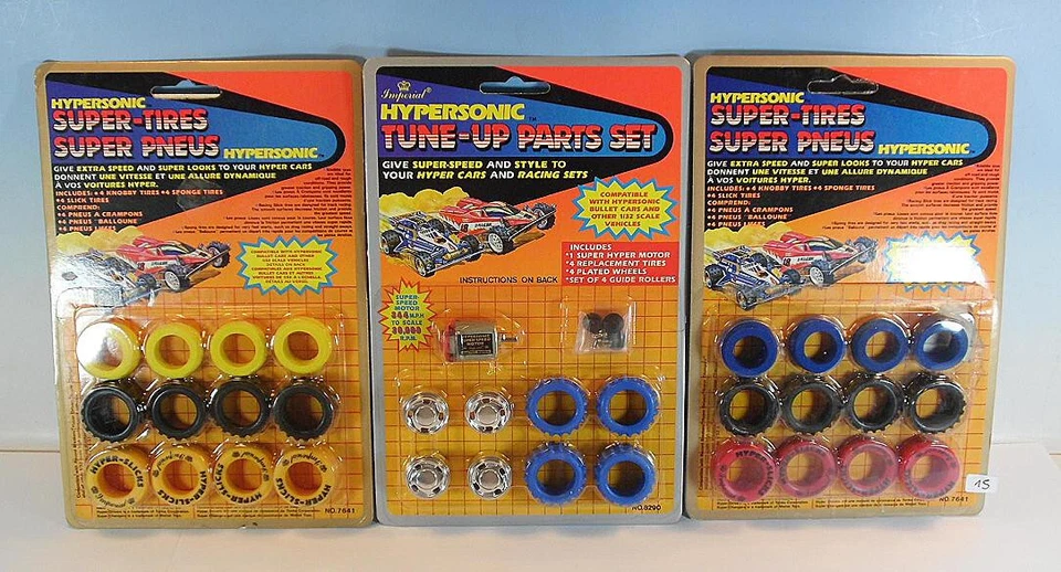Hypersonic 1/32 Reifen und Motoren Sets & Tune Up Parts Sets OVP #15 - Bild 2 von 2