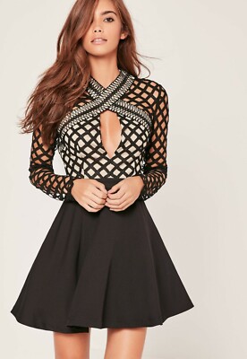 missguided lace dress Bandeau Strapless Form-Fitting Maxi With Pattern Stretchy Evening Gown Party Wedding Guest Spring Summer Elegant Floor Length,XL Fitted Non MISSGUIDED Oversized T-Shirt Style Midi