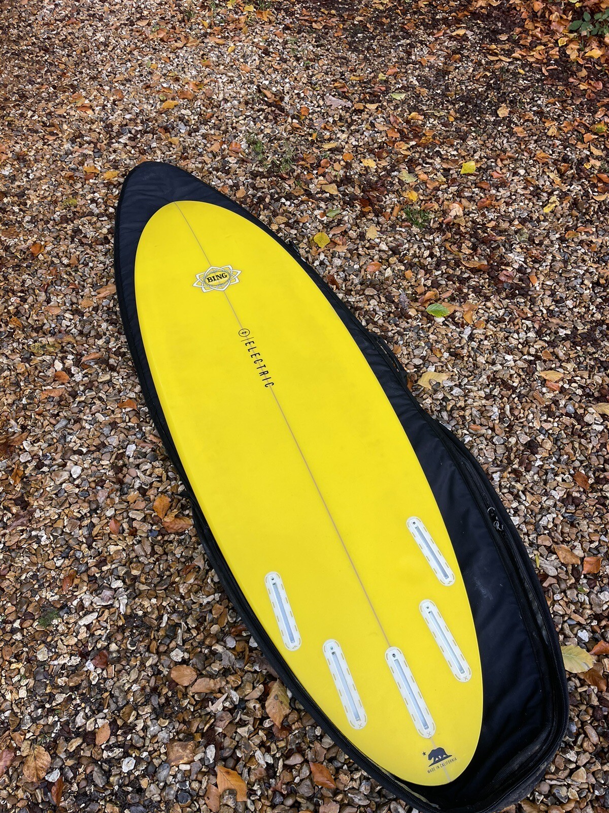 Bing Surfboard 5’ 11” Short Board Quad Thruster Future Fins eBay