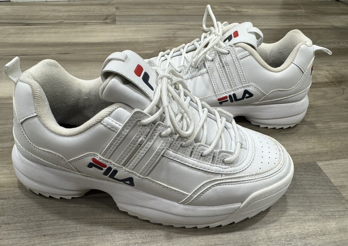 Vintage Fila Fila Disruptor Rouge Basket Femme FILA Disruptor Low