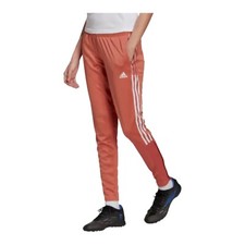 adidas Tiro Soccer Pants Womens AeroReady 29 Inch Tapered Training Earth Sz - L