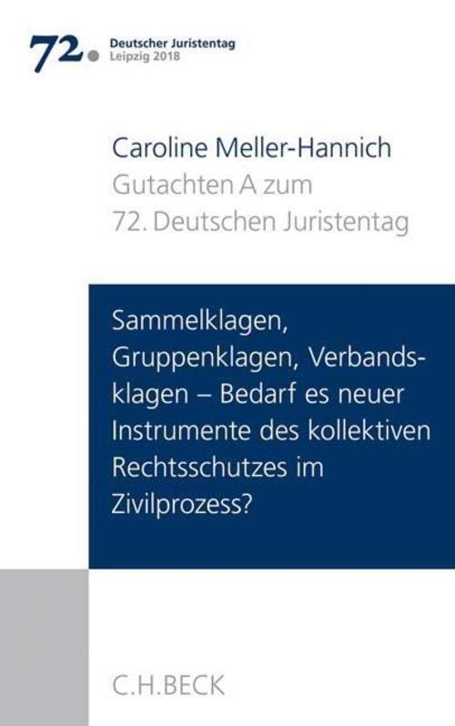 Thumbnail - Caroline Meller-hannich | Verhandlungen Des 72. Deutschen