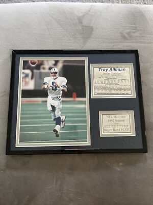 Troy Aikman: NFL Statistics 1992 Season : Dallas Cowboys | eBay