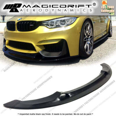 パーツ BMW F80 F82 For 15-20 BMW F80 M3 / F82 M4 F8X MTC Style Front Bumper Lip