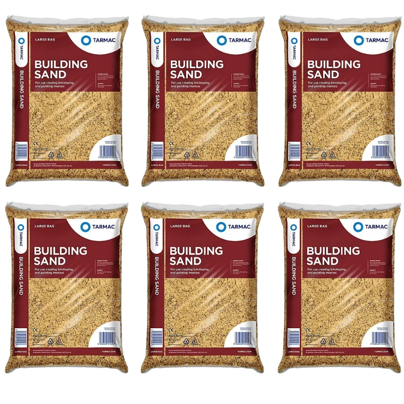 25kg Premium Soft Building Sand – Washed Mortar Cement Render Landscaping Bag - Image 2 of 2