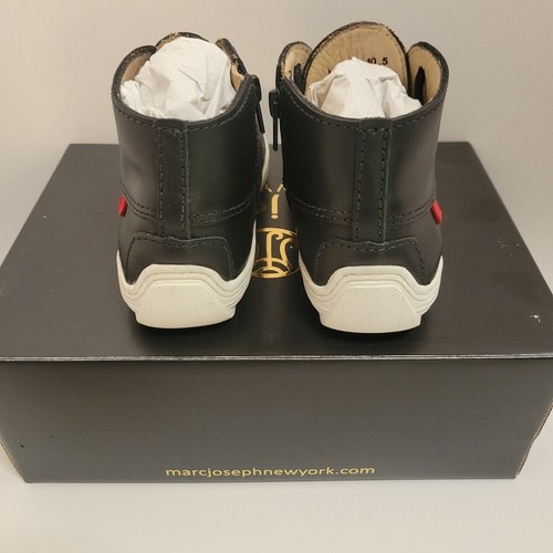 Marc Joseph Size 10.5 West Houston Black boots / kids - Picture 4 of 6