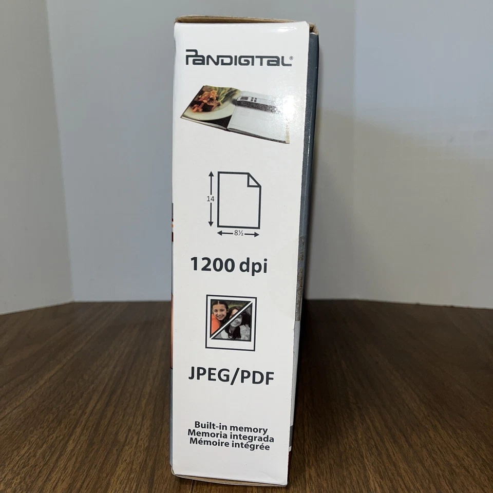 NIB Pandigital Handheld WiFi Wand Document Scanner Scan Rite S8X1102M0 New Photo - Image 2 of 4