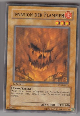YU-GI-OH Invasion der Flammen Common RDS-DE024