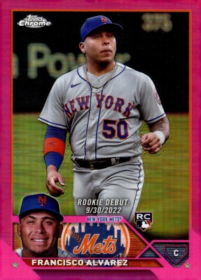 2023 TOPPS CHROME UPDATE PINK REFRACTOR PARALLEL #USC103