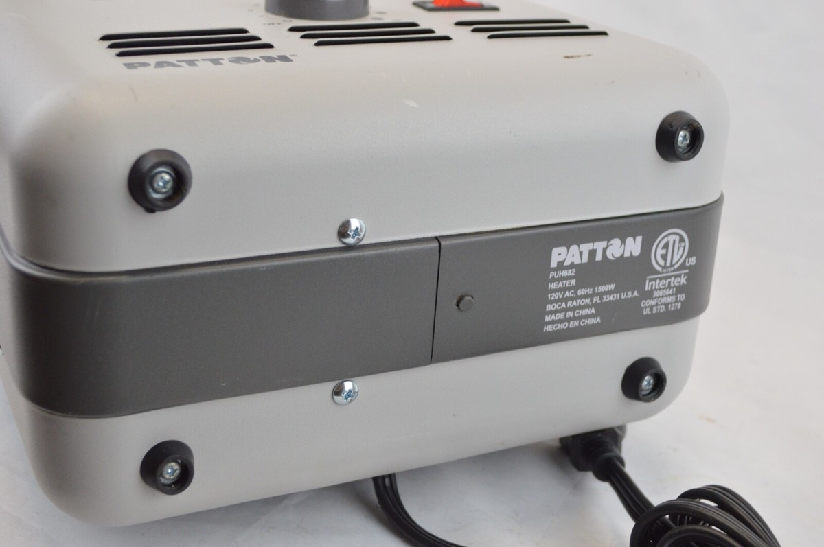 PATTON Portable Milkhouse Utility Electric Heater 1500 Watt PUH680  48894041419 | eBay