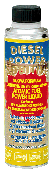 CERAMIC POWER DIESEL POWER ADDITIVE  CERAMIC POWER LIQUID 250 ML ATOMIC FUEL