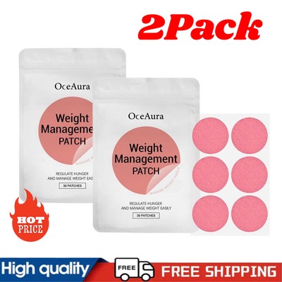 2X 30Pcs Slim Patches ForWeight Loss Slimming Detox Burn Fat RegulateHunger