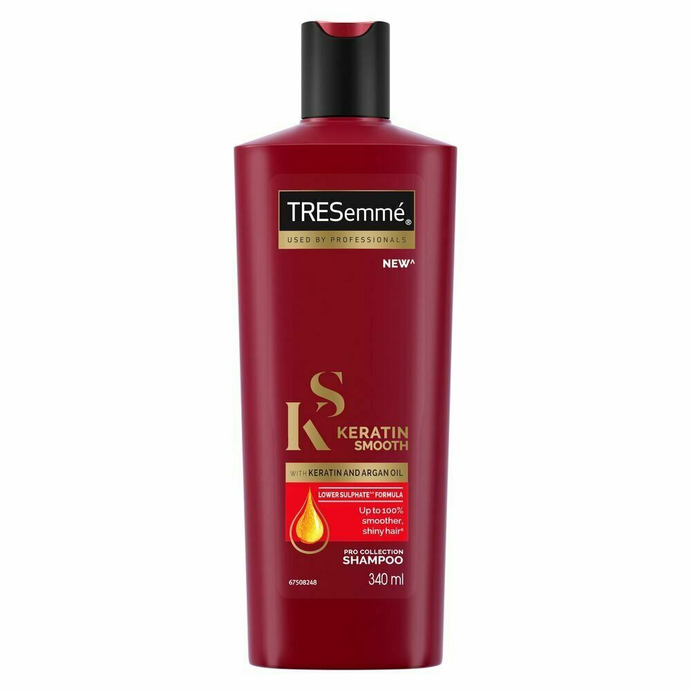 TRESemme Keratin Smooth Shampoo Straightening Smoothening Frizz-free hair  -340ml | eBay