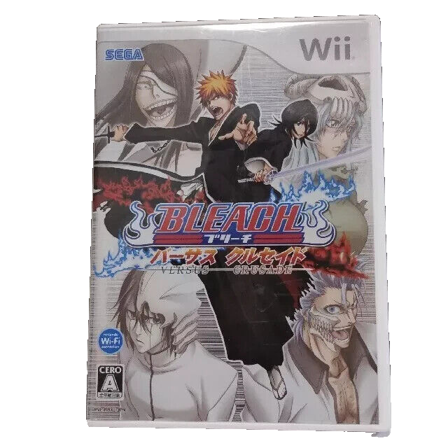 BLEACH Versus Crusade Nintendo Wii Action Fighting Game Shipping