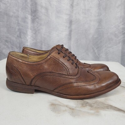 Frye Oxfords (Harvey Wingtips) Frye Harvey Wingtip Oxford Shoes (Size 9.5) | eBay main image 2