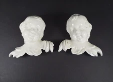 Pair 1962 Karl-Heinz Klette Matching Angels Crown D Original 6" Ceramic Germany
