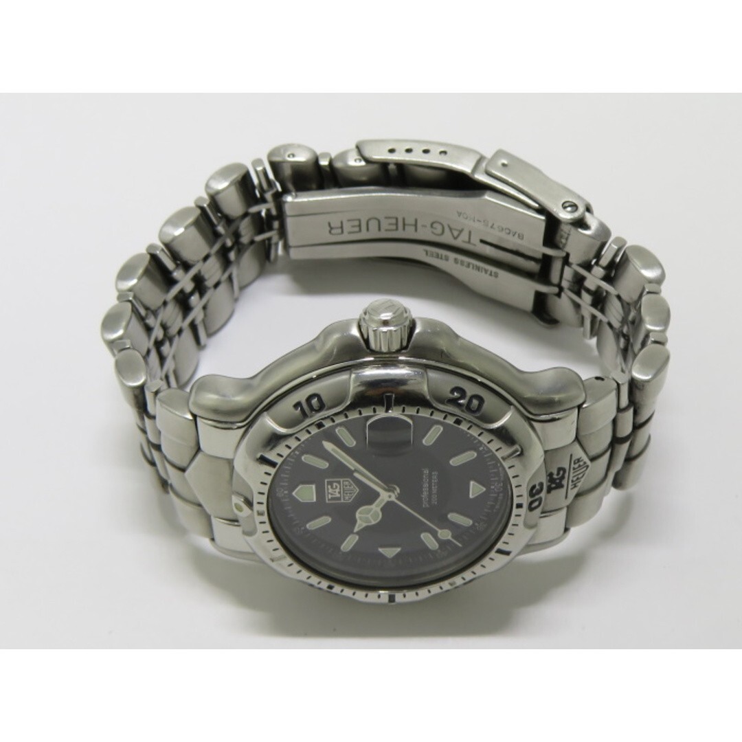 Tag Heuer 6000 Watch Quartz 39mm Men's Black Dial Swiss Made Tag Heuer 6000 Watch Quartz 39mm Men's Black Dial Swiss Made