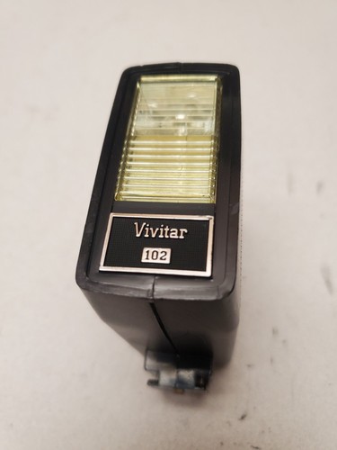Canon ae-1 VIVITAR 102 thyristor strobe flash SLR dslr speedlite camera ...
