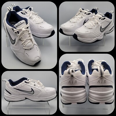 Nike Air Monarch IV White/Navy 416355-102 Men\'s Shoes Size 13 Nike Air Monarch IV Men main image 4