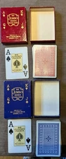Two Vintage 88 Jumbo Index Playing Card Set U.S. Playing Card Co. Made In USA