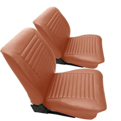Tobacco Basket Weave Front Seat Covers & Door Panels 2pcs for VW T2 Bay  Windo