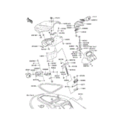 Kawasaki OEM 27016-0084 MULE PRO FX FXR DX DXT Lock Assy From