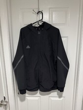 adidas Men's Z.N.E. Premium Full-Zip Hooded Track Jacket Black Size XXL