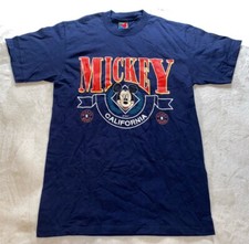 Vintage 90s Disney Mickey California T-Shirt Mens Size Medium Made In USA