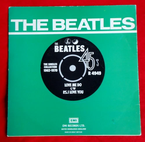 THE BEATLES - LOVE ME DO -2/-2 UK 1976 ISSUE 7" VINYL EX/VG+