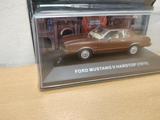 FORD MUSTANG II HARDTOP. 1976. #42. COLLECTION AMERICAN CARS 1/43