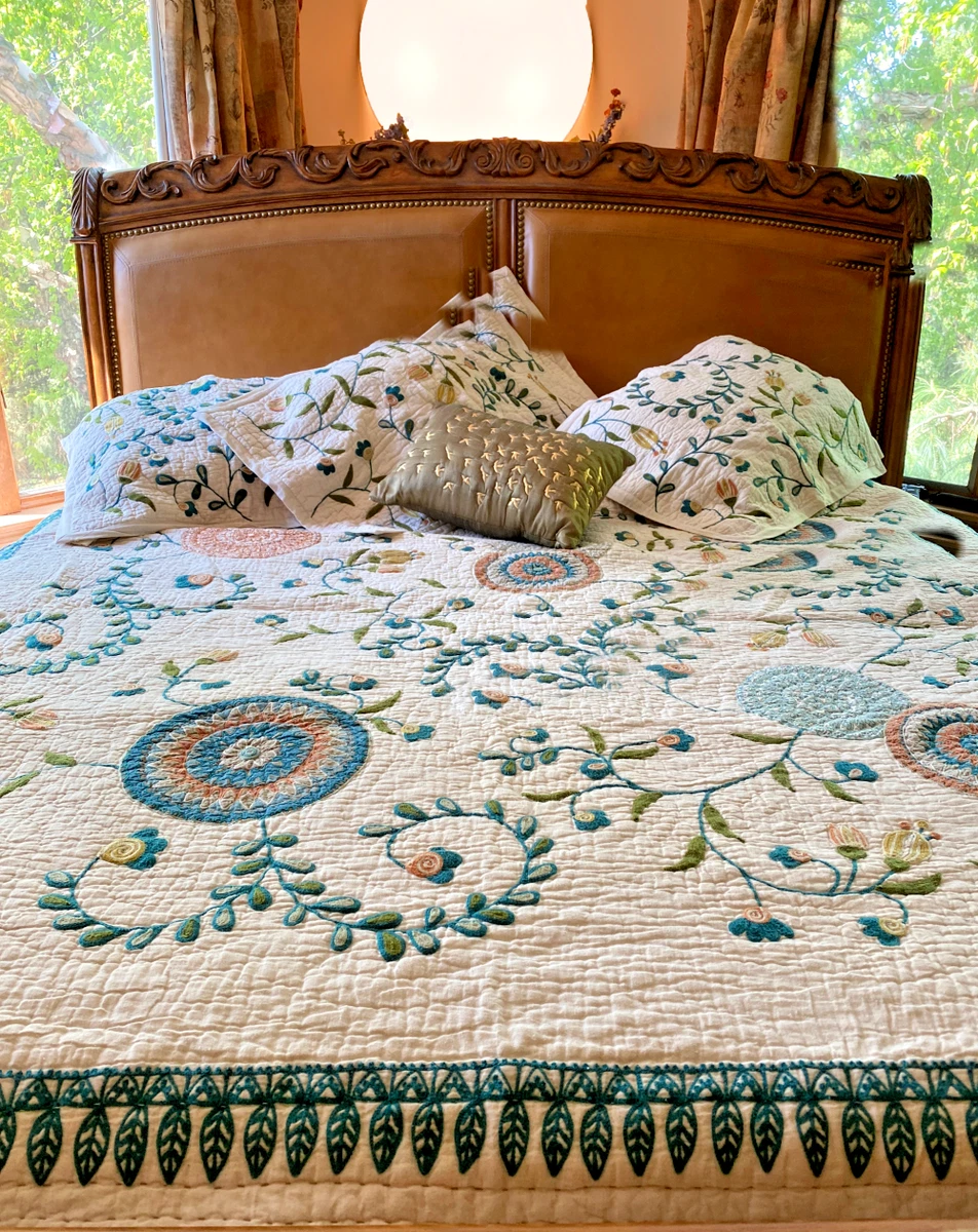 Embroidered Quilts for sale | eBay