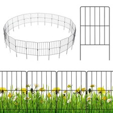 25 Pack Decorative Garden Fence Garden Animal...