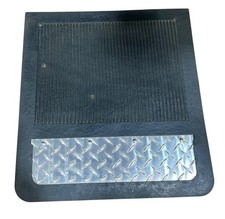 Genuine Ford Rear Diamond Plate Mud Flap F81z-16a550-ja F-350 Dually 1999-10 Nos