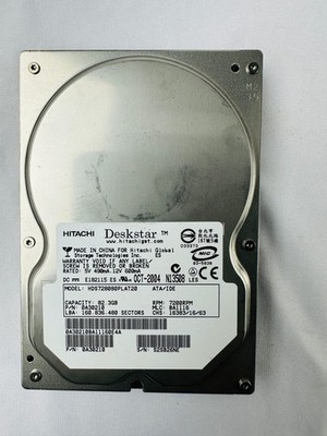 Hitachi 0A30210 HDS728080PLAT20 Hard Disk Drive