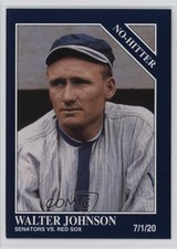 1992 The Sporting News Conlon Collection Colorized Photos Walter Johnson #7 1c2s