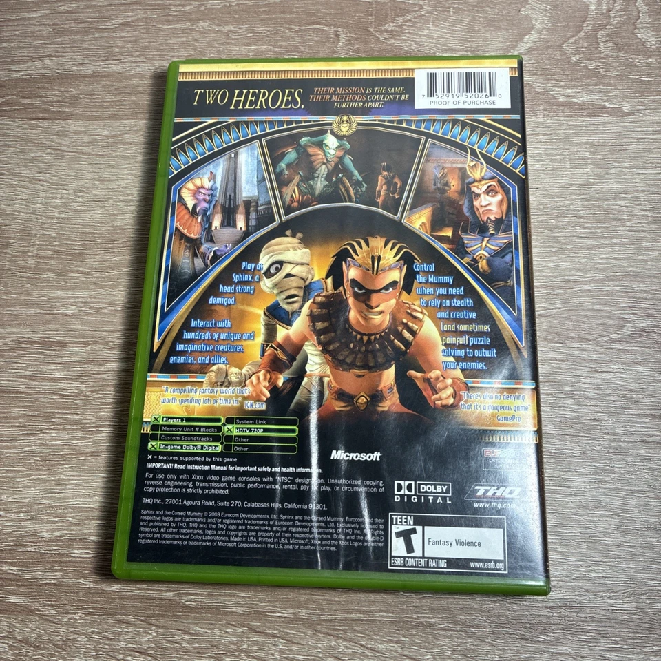 Sphinx And The Cursed Mummy (Xbox) - Image 2 of 4