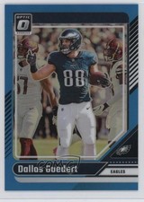 2024 Panini Donruss Optic Aqua Prizm /299 Dallas Goedert #162 1s5h