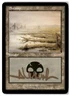MTG Swamp (2003) - Arena Promos Gold Signed Moderately Played English