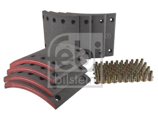 FEBI 172078 Drum Brake Lining Rear Fits KASSBOHRER RENAULT TRUCKS SAF BPW SETRA