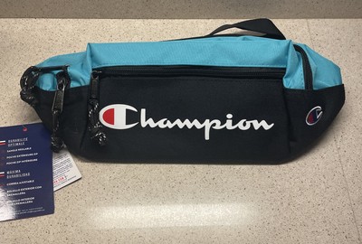 Champion Fanny Pack Bright Blue And Black CV2-0394-430 NWT