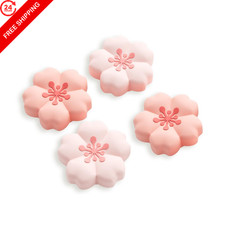 GeekShare Sakura Thumb Grips Compatible with For Switch 2 2025 Model, Pink