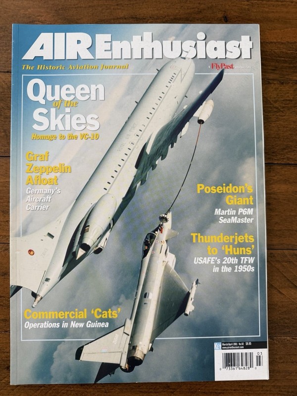 Air Enthusiast March/April 2001 Martin Sea Master Navy Vickers VC-10 Airlines
